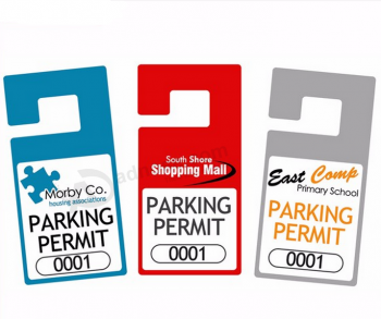Troquel de plástico impreso-Cortar el fabricante de la tarjeta de estacionamiento