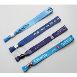 Personnalisez le bracelet de polyester fait sur commande de partie à vendre