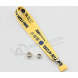 Cheap Fashion Custom Design Cotton Wristband Wholesale