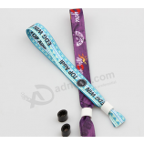 Fábrica de pulseiras de pulseira de tecido padrão eu