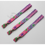 Tecido Econômico tecido personalizado têxtil tecido bordado pulseira