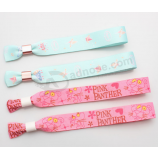 Sublimation Printed Fabric Wristband Elastic Fabric Wristband