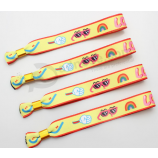 Pulseiras de tecido festival/ Pulseira têxtil/ Faixa de pano