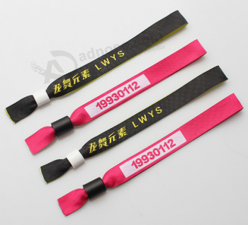 2018 hot selling wristband arm band bracelet event ticket