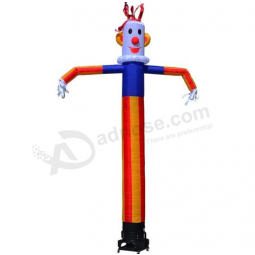 Bailarín inflable del aire del payaso de la moda con el ventilador