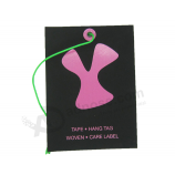 Eco-friendly printed clothing hang tags custom