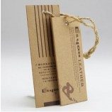 Hot sale custom garment clothing hang tag from China