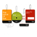 China Supplier Custom Round Clothing Paper Hang Tag