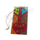 Color Printing Garment Hang Tag with Low MOQ
