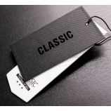 Printed Custom Design Garment Paper Hang Tags Wholesale