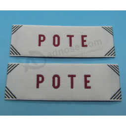 Mode PolyesTer gewebTe Kleidung Label Maker