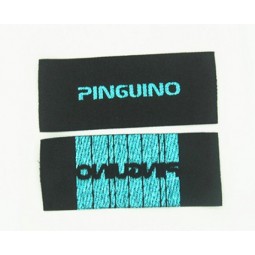 ETiqueTa principal personalizada de fábrica de poliésTer para a roupa