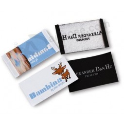 clothing neck label custom woven labels low minimum