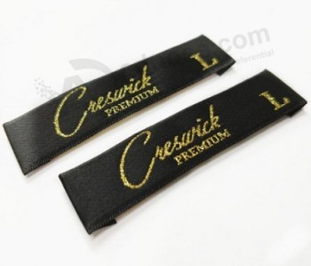 High quality brand woven name clothing label