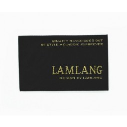 Großhandel weben Label SToff Marke KleidungssTück Label