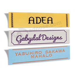 ETiqueTas de diseño de eTiqueTa de camiseTa de damasco colorido suave