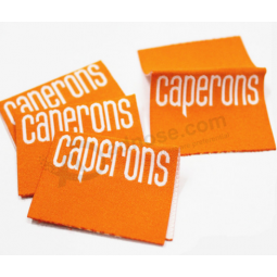 Etiquetas de nombre de tela etiquetas tejidas de ropa de la camiseta