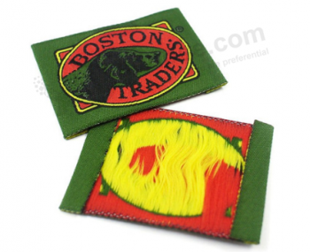 OEM brand name clothing labels garment woven label