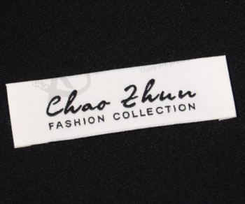 Neues Design Kleidung Label Damast gewebte Etiketten