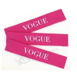 High Density Woven Clothing Tags Label For Garment