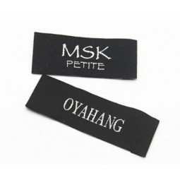 Custom made clothing brand main labels for garment