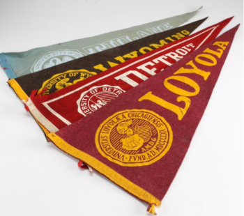 Fashion Design Fancy Football Fan String Bunting Flag with high quality and any size