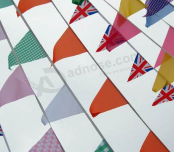 Hot sale different styles bunting string flags with high quality and any size