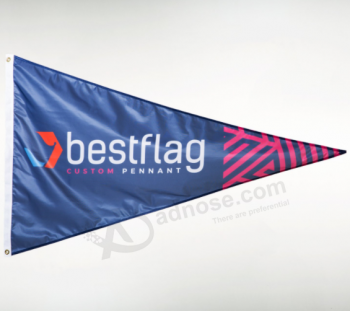 Customized advertising string bunting mini pennant flag
