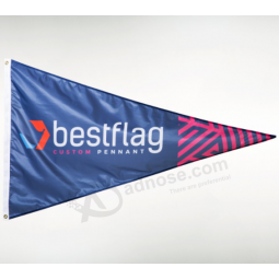 Kundengebundene Werbungsschnur-Flaggenminiflaggenflagge