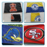 Drapeaux de voiture funéraire polyester de haute qualité personnalisé