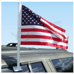 Polyester nationales Auto Fenster Flagge billig Großhandel