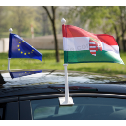 Barato bandeira decorativa personalizada do carro para a janela