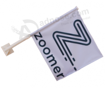 Bandiera della finestra di automobile del palo di plastica stampata misura su ordinazione