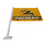 Meistverkaufte gedruckte Polyester Auto Flagge für Sport