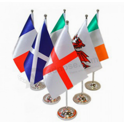 Personalized patriotic desk small table national flags