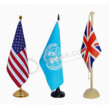 AangepasTe afdrukken polyesTer Tafel bureau naTionale vlag