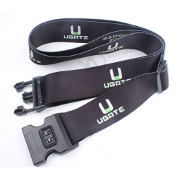 Custom polyester adjustable Luggage Strap belt with your logo