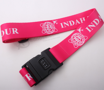 Promotional Personalized Code Lock Luggage Strap Belts