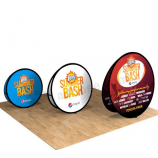 Banner de pop out plegable para publicidad