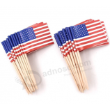 Decorative mini world country flag with toothpick