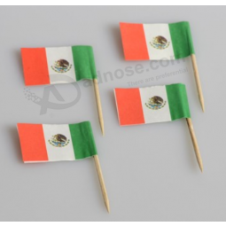 Printed Paper Party Toothpick Food Decorative Flag