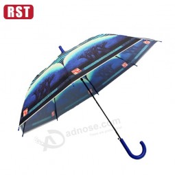 Neuer ProdukT 2018 China-Traum heißer Verkauf bunTer PVC-maTerieller Regenschirm