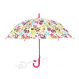 FabricanT de hauTe qualiTé fabricanT de porcelaine pvc maTériel enfanTs parapluie avec siffleT