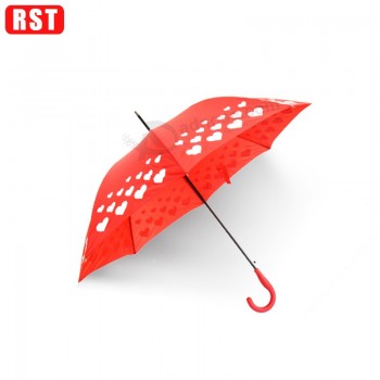 Wholesale fashion water discoloration straight umbrella promotions magic umbrella with your logo