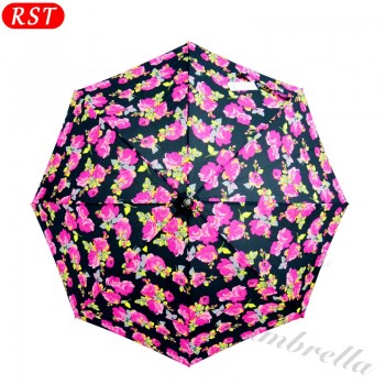 Adnose innovaTive ProdukTe Aluminiumlegierung gerade Regenschirm Frau Hand Regenschirm