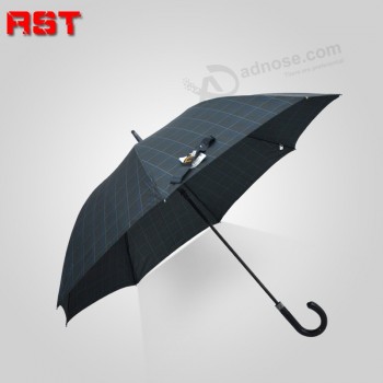 VenTa al por mayor personalizada a prueba de vienTo uv paraguas a prueba de vienTo recTo paraguas Tamaño grande
