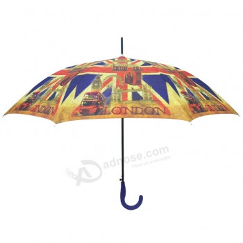 Chinese Regenschirm WärmeüberTragung kompakTe gerade Regenschirme zu verkaufen