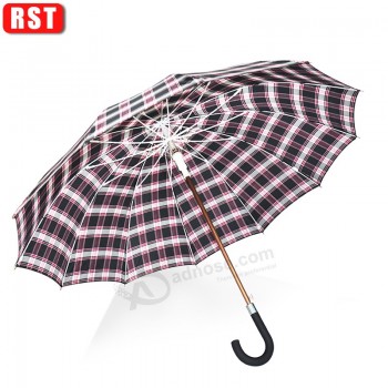 En gros de hauTe qualiTé en alliage d'aluminium exTérieur chinois parapluie vinTage droiT