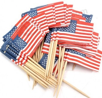 New Design Cocktail Toothpicks Paper Flags Wholesale