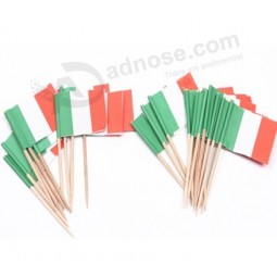 Personalisierter mini italien flag toothpick hersteller